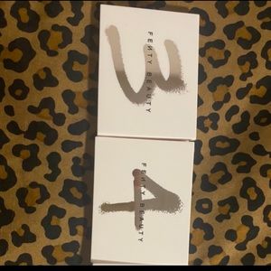 FENTY Snap Shadow Palette 3 DEEP NEUTRALS&4 ROSE